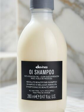 Davines OI Shampoo + Curl Building Serum  + OI Oil Bundle